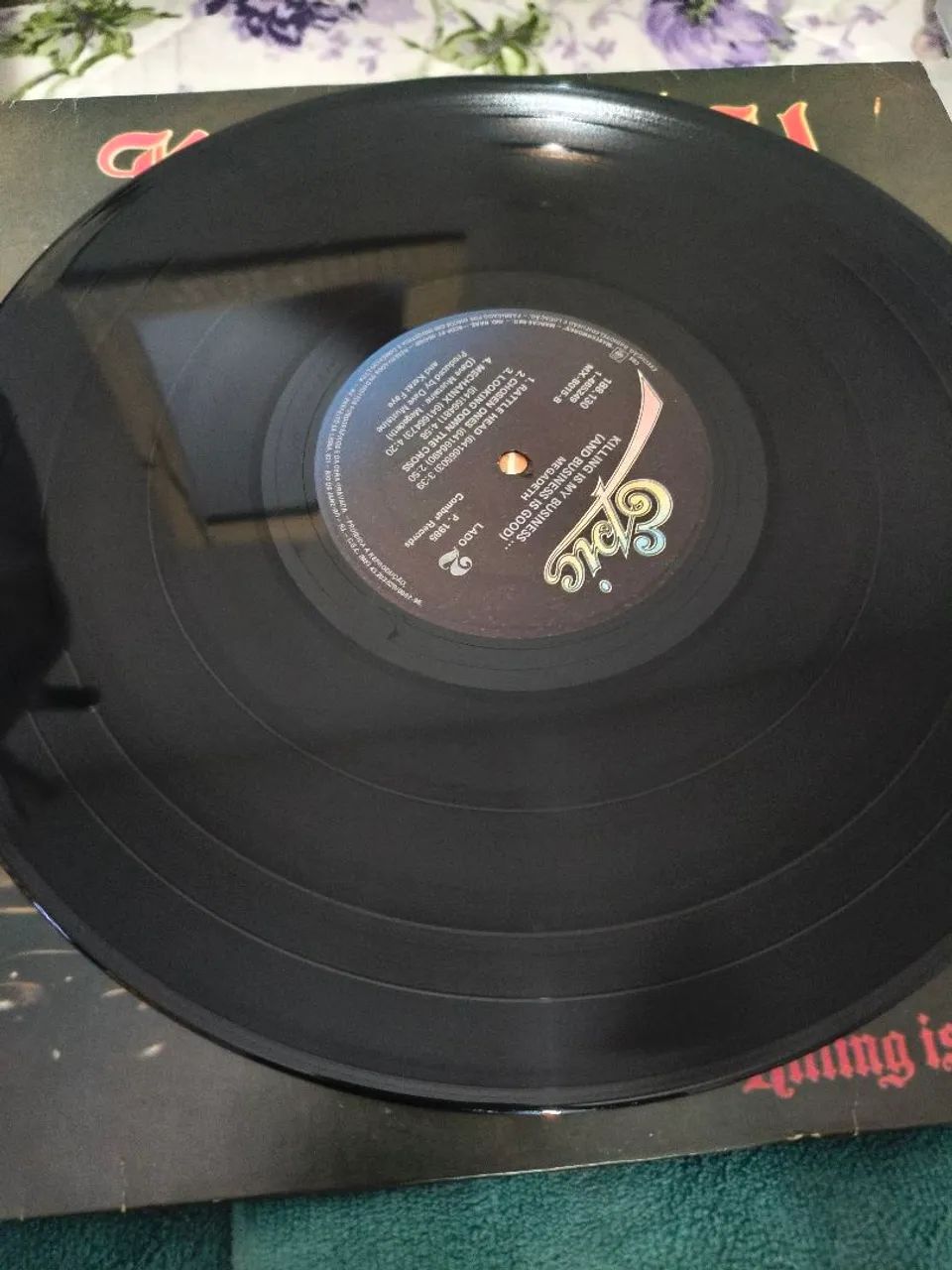 Lp Megadeth Killing is My Business  - Foto 3