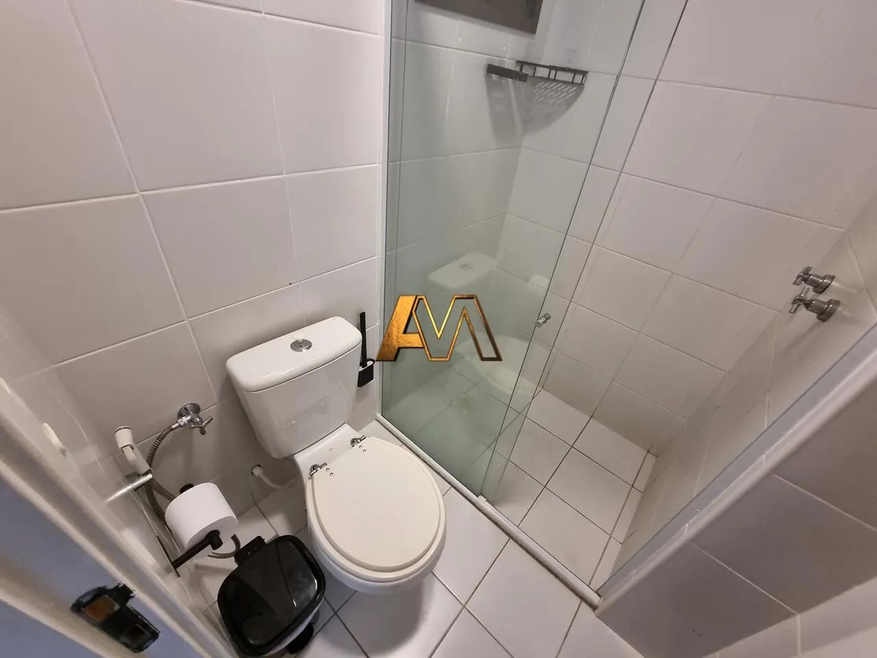 QUARTO E SALA COM VARANDA EM ALPHAVILLE - Foto 5