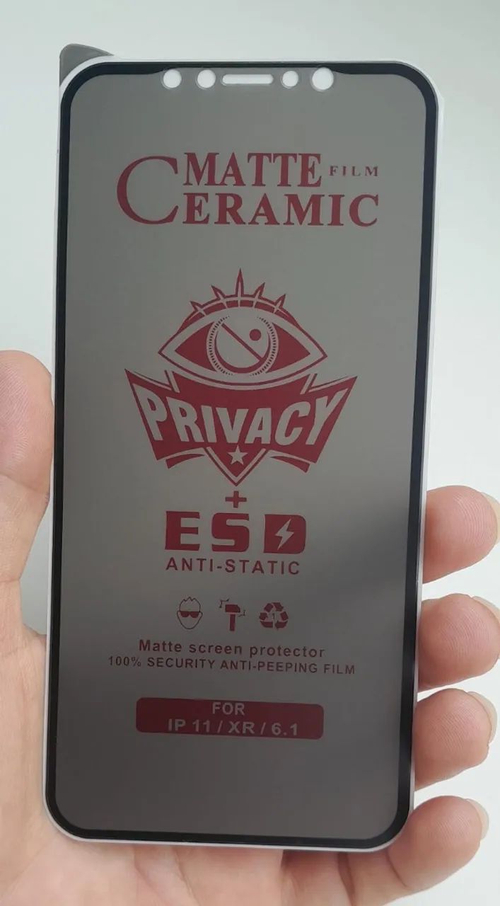 Atacado Pelicula Fosca de Ceramica de Privacidade Iphone e Samsung