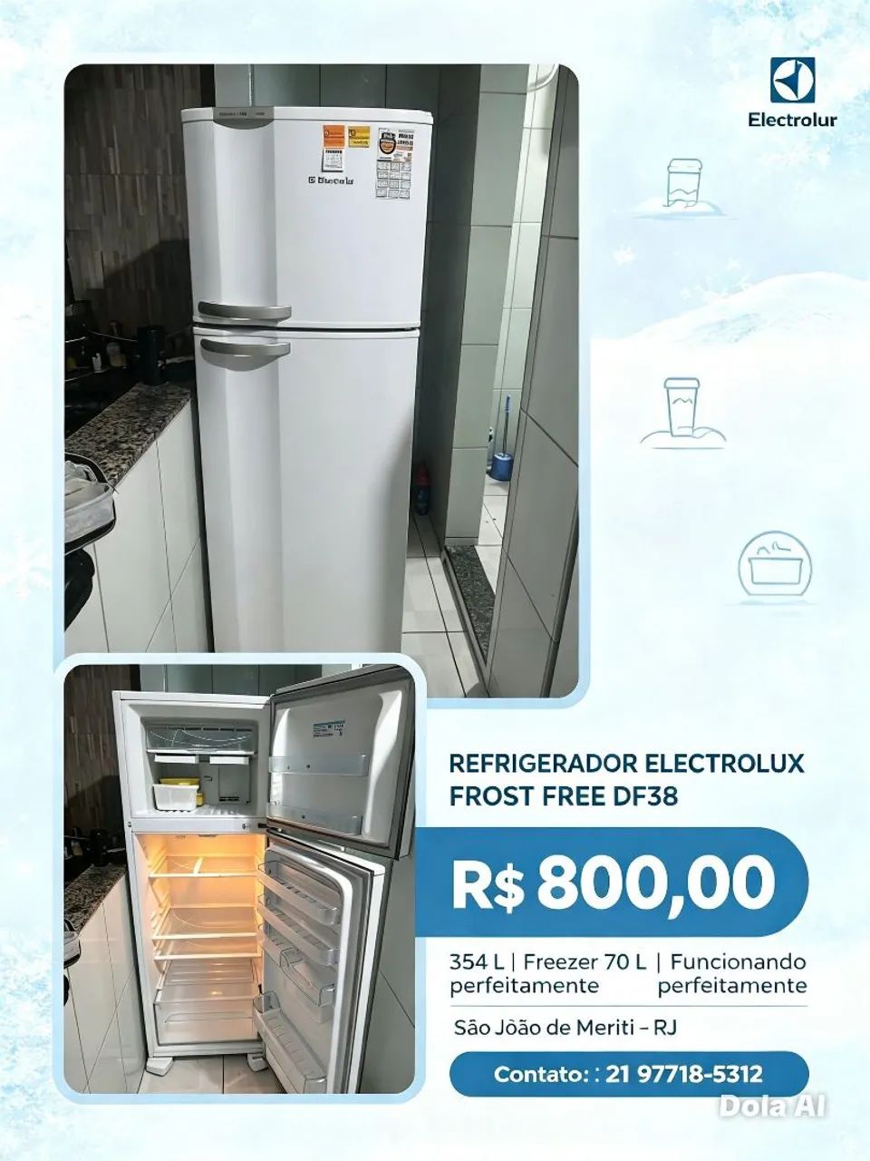Geladeira Electrolux  - Foto 3