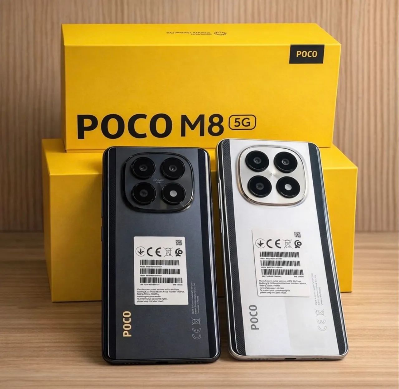 Poco M8 5G 256/08-Lacrados Versão Global 