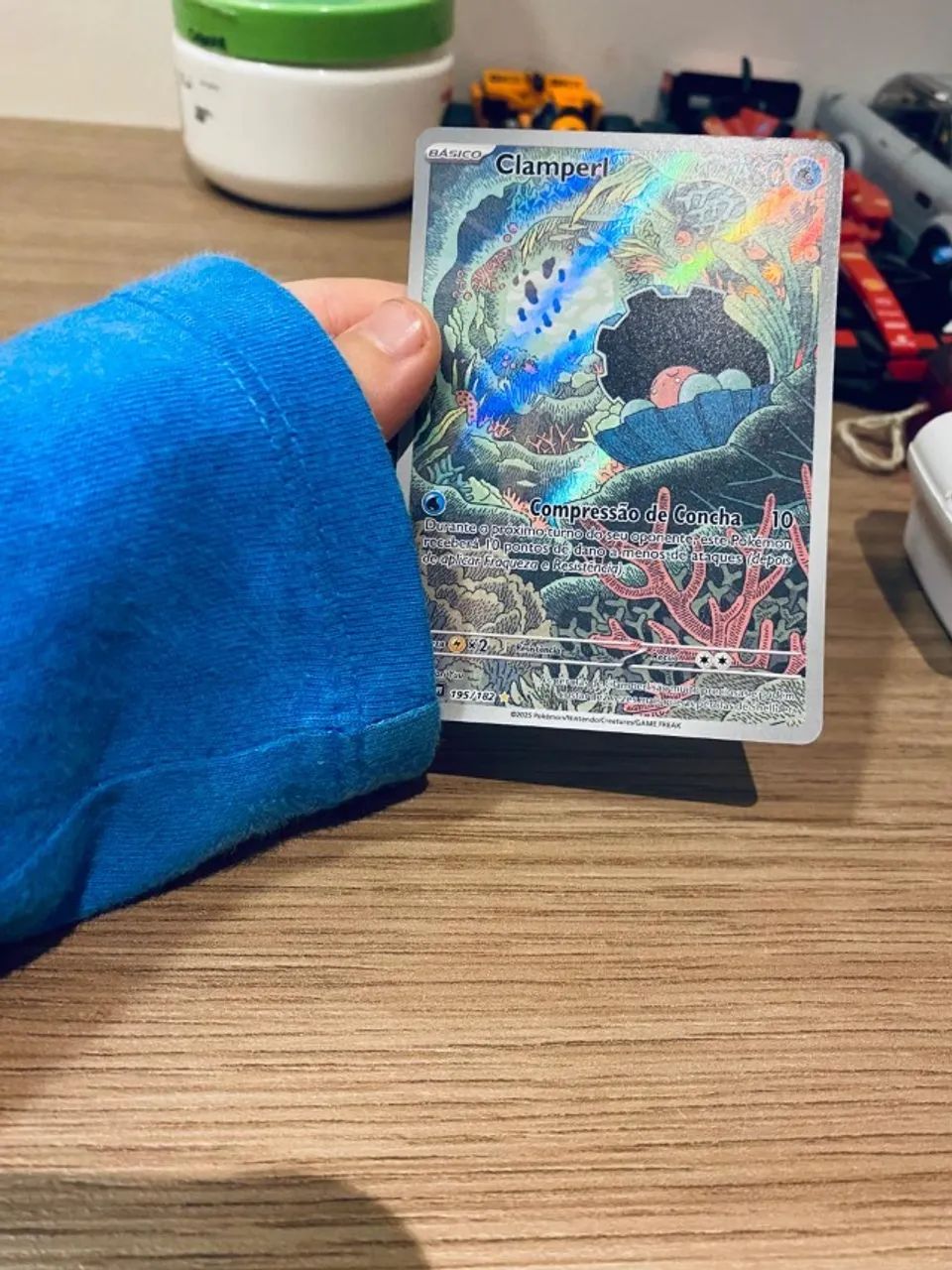 CARTA POKÉMON Clamperl (195/182)FOIL
