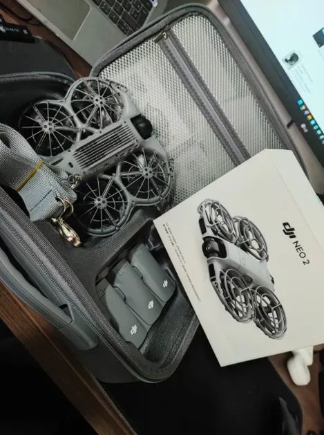 Drone DJI neo 2 na caixa NOVO com 3 baterias e bolsa shock