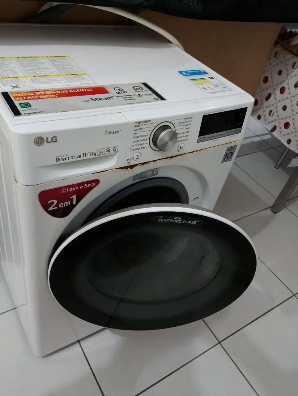 Máquina de lavar roupa 