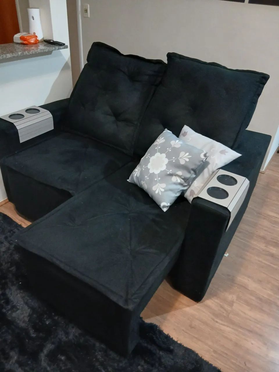 Sofa dois lugares retrátil e reclinável  - Foto 3