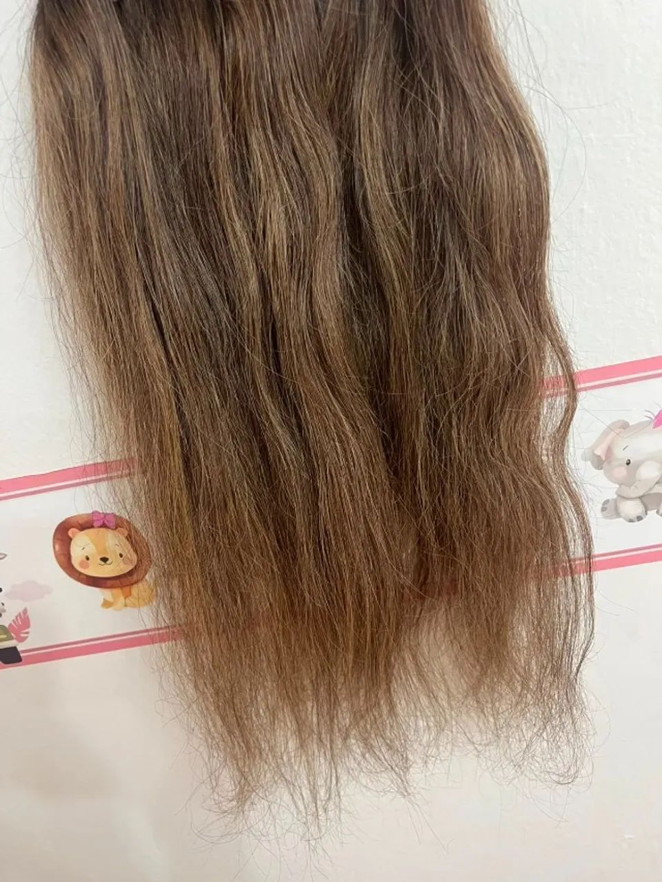 Cabelo humano. 100g, duas faixas - Foto 2