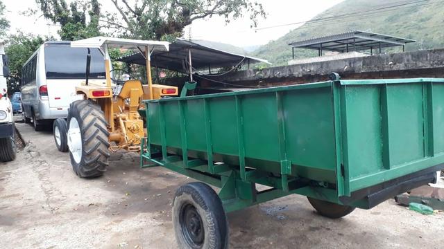 Trator + carreta CM a venda - Foto 5