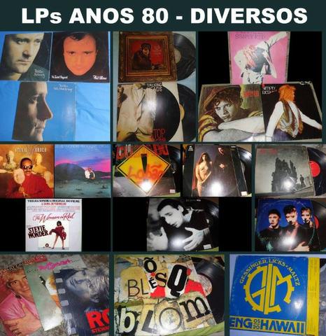 LPs Rock Anos 80- diversos