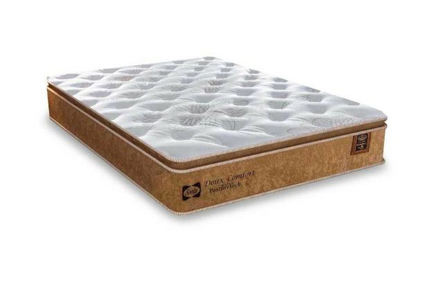 Cama queen duox confort linha sealy apenas 1999 a vista ou nos cartões - Foto 4