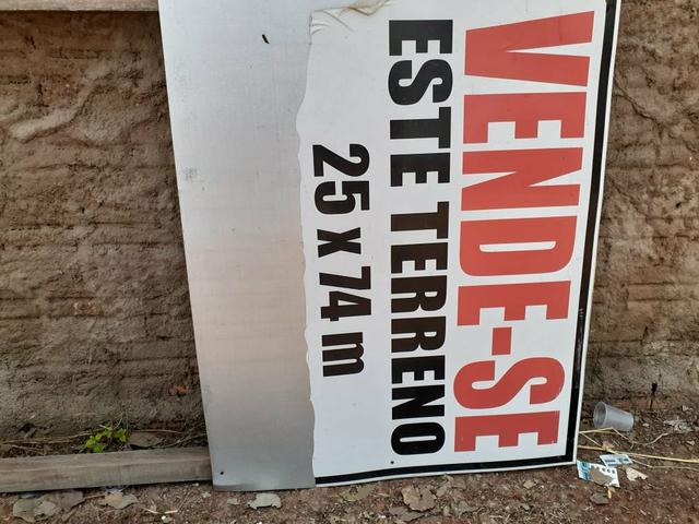 Terrenl 25x74m