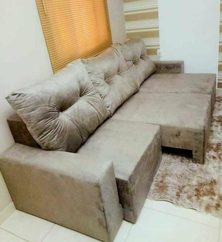 Melhor Preço!Sofá Retrátil 2.30m 3 Módulos Conforto e Qualidade,Entregamos na Sua Casa!