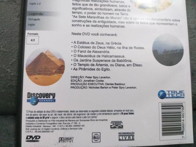 DVD das 7 Maravilhas do mundo - Foto 2