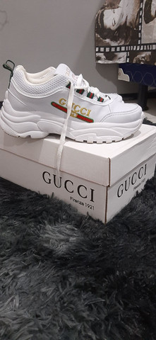 tenis gucci primeira linha