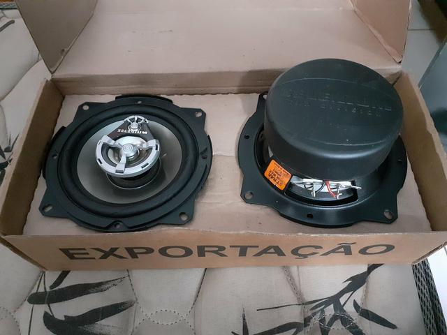 Par triaxial jbl selenium 5" triaxial 50watts rms cada peça - Foto 2