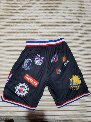 nba x supreme shorts