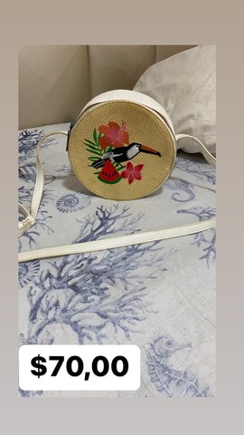 Bolsa branca feminina 