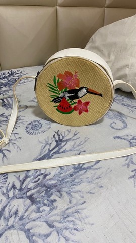 Bolsa branca feminina  - Foto 4