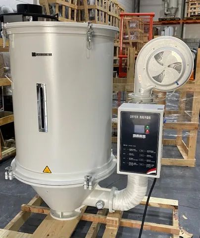 Funil Secador de Material Plástico de 100kg/h para Injetoras/Extrusoras/Sopradoras