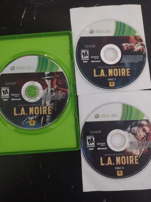 jogo de xbox 360 L.A. Noire original