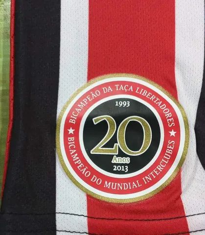 Camisa do São Paulo 2013 Penalty #22 D.Pabon Tamanho M zerada  - Foto 6