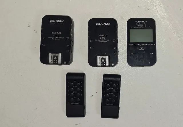 Radio Flash Yongnuo Yn622c E-ttl Canon Par + Disparador
