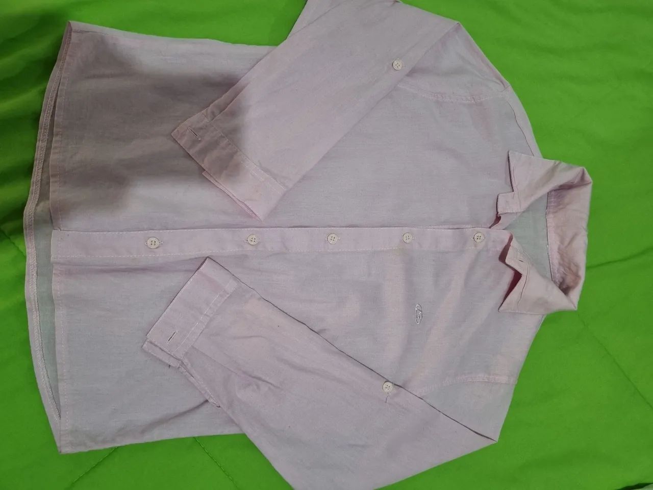 Camisa social menino tamanho 08