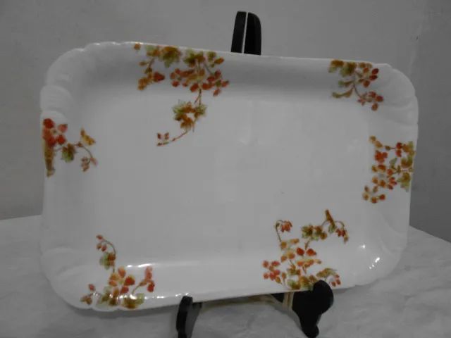 Antiga Travessa De Porcelana Francesa