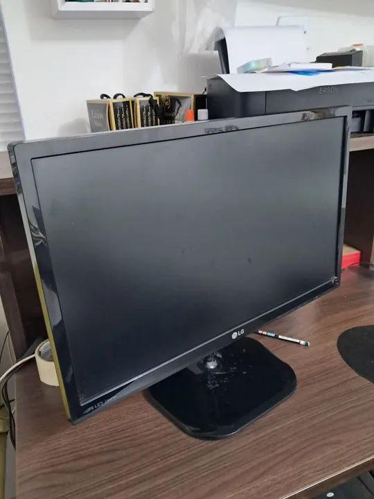 Monitor LG flatron 23" HDMI LED IPS - troco em maior wide
