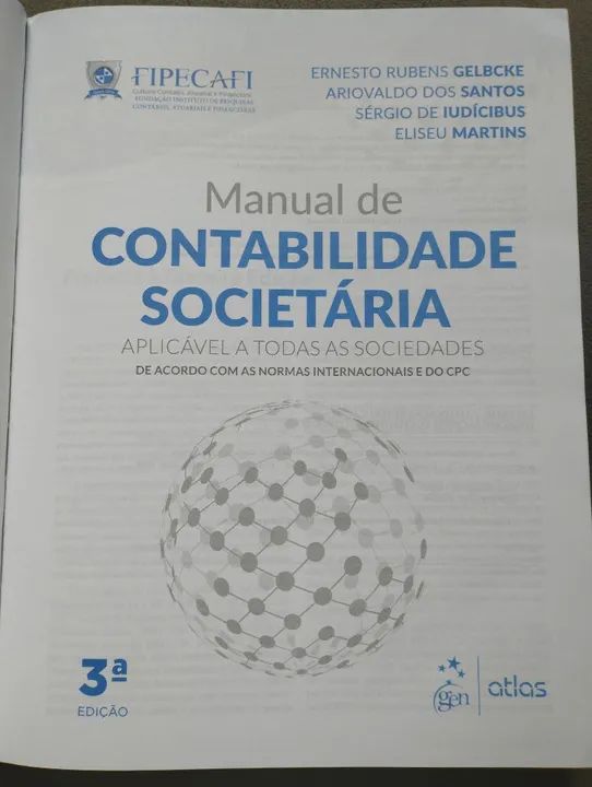 Manual de Contabilidade Societária 3ª Edição - Foto 3