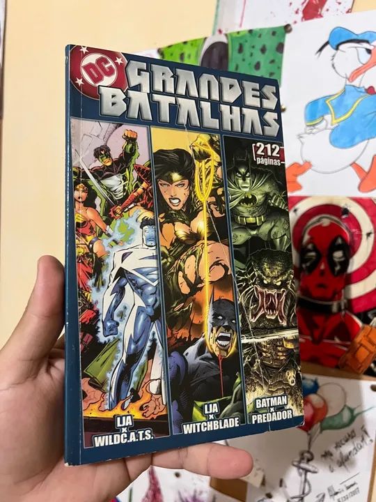 Dc grandes batalhas 212 páginas