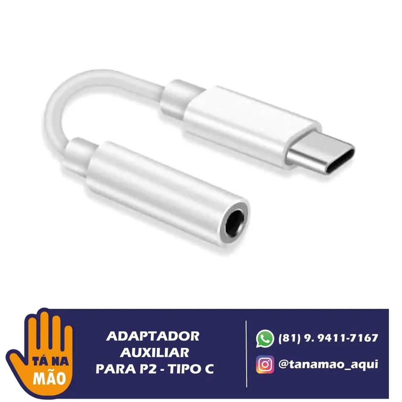 Adaptador fone P2/C - Foto 2