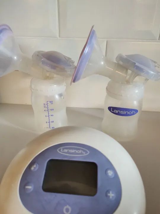 Bomba extratora de leite elétrica  - Foto 2