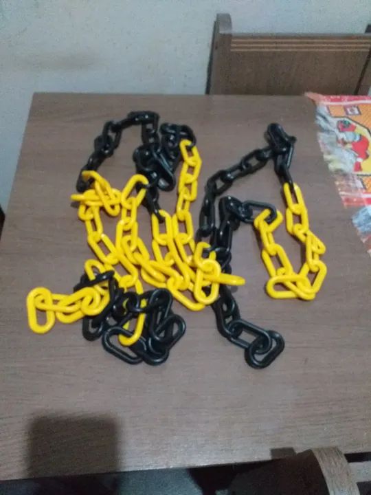 Corrente de plástico resistente para comércios 
