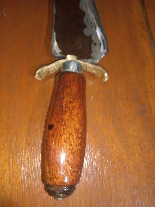 Faca artesanal rústica  - Foto 3