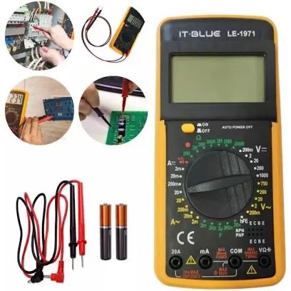 MULTIMETRO DIGITAL IT-BLUE LE-1971 - Foto 2