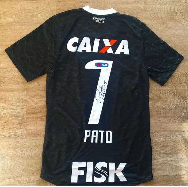 CAMISA CORINTHIANS NUMERO II 2012, CAMISA DE JOGO USADA/PREPARADA AUTOGRAFADA!! - Foto 2