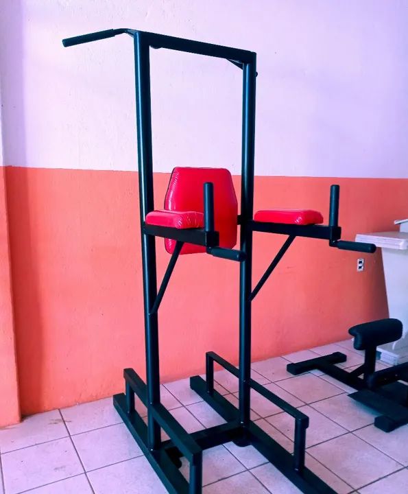 Paralela abdominal com barra fixa profissional 