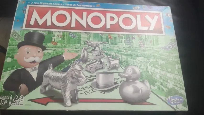Jogo de Tabuleiro Monopoly - Completo e em Ótimo Estado (Usado)