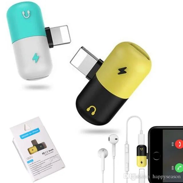 Adaptador Lightning Splitter Carregador Fone Iphone  - Foto 5