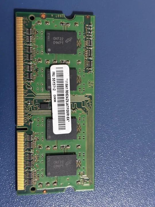 Memória RAM 1GB DDR3 PC3-8500S