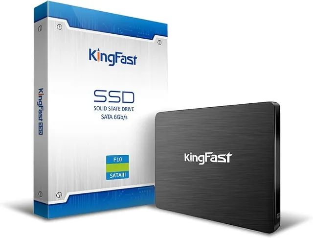 SSD 256gb KingFast, Novo, Garantia - Foto 3