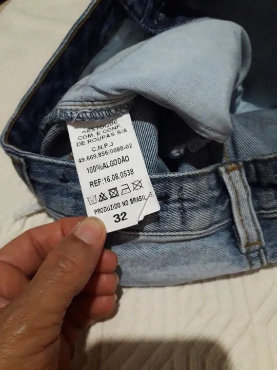 Short e saia jeans 
