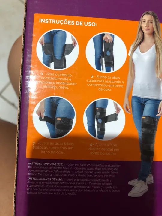 Imobilizador de joelho - Foto 6