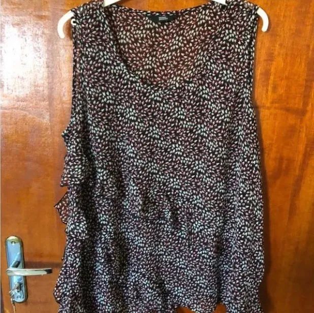 Blusas fem variadas de manga curta - Foto 3
