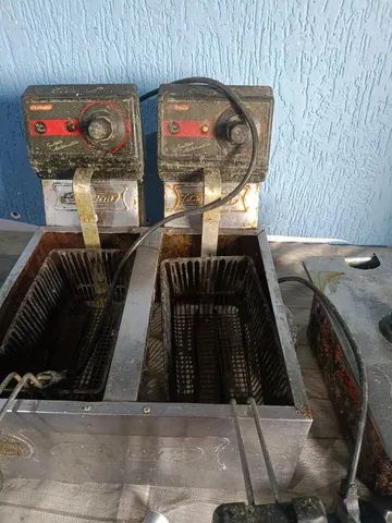 Fritadeira industrial funcionando  - Foto 2