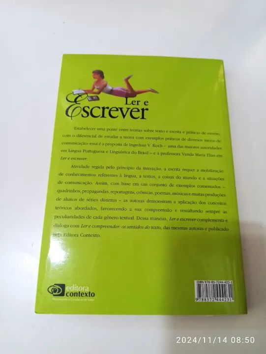 Ler e Escrever - Ingedore Villaça Koch e Vanda Maria Elias - Foto 2