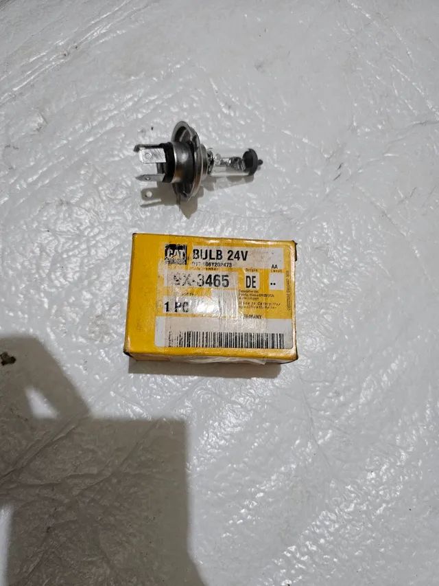caterpillar trator carregadeira escavadeira lâmpada farol nova original 9x3465