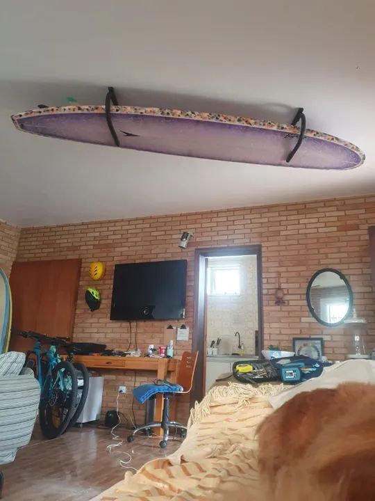 Rack suporte de teto para pranchas de surf até longboards - Foto 3