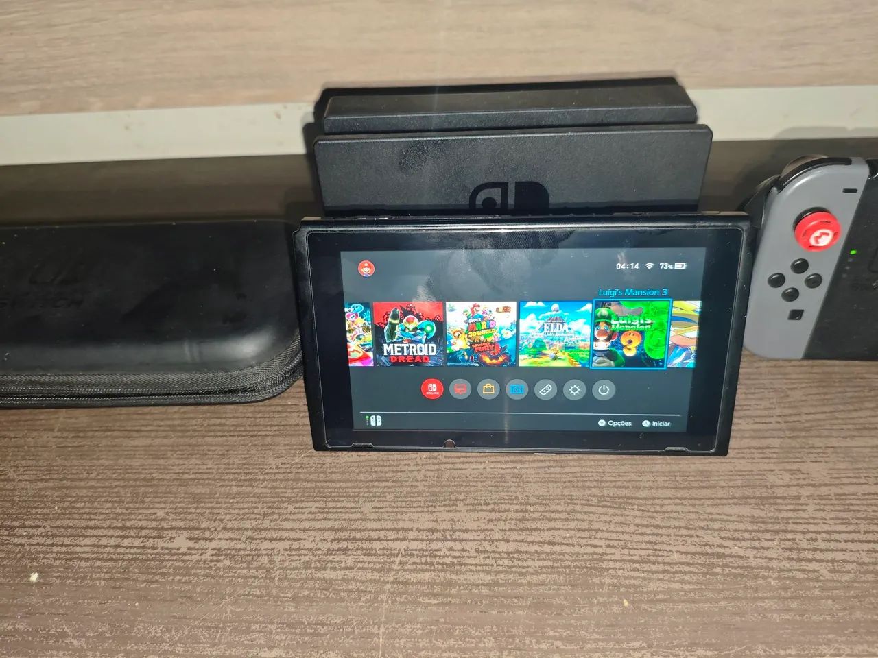 Nintendo Switch v2 desbloqueado, troco por drone.