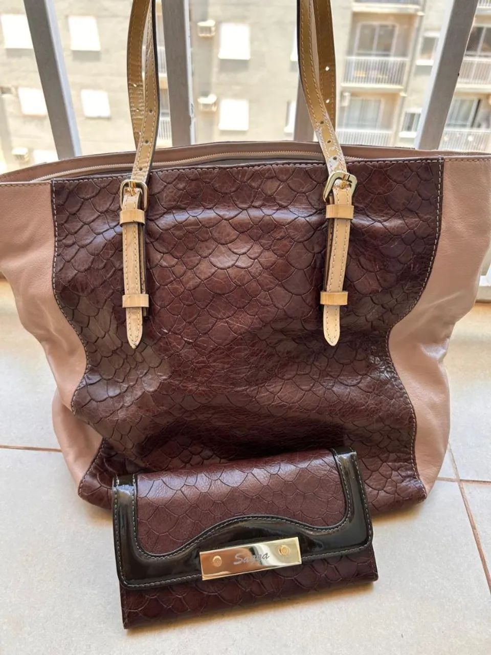 Bolsa de couro / Sagga. - Foto 5